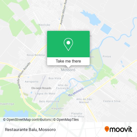 Mapa Restaurante Balu