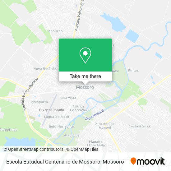 Escola Estadual Centenário de Mossoró map