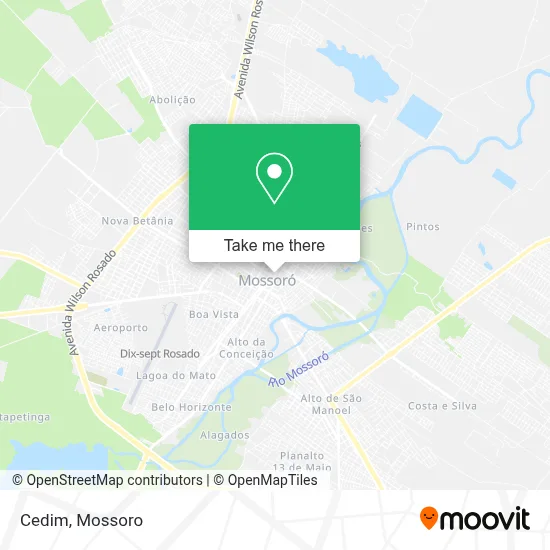 Cedim map