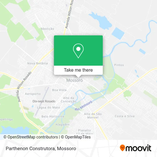 Parthenon Construtora map