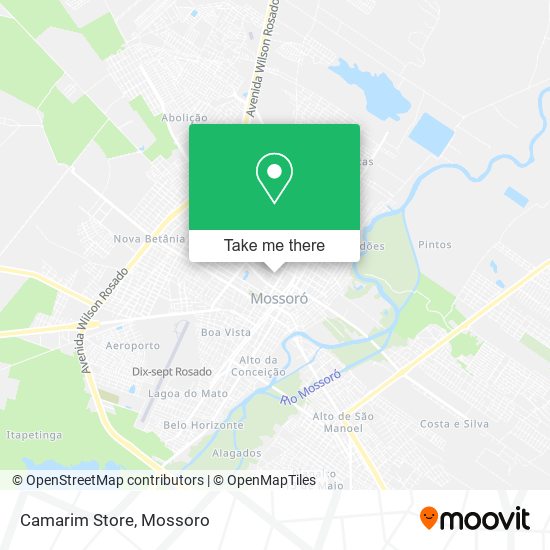 Camarim Store map