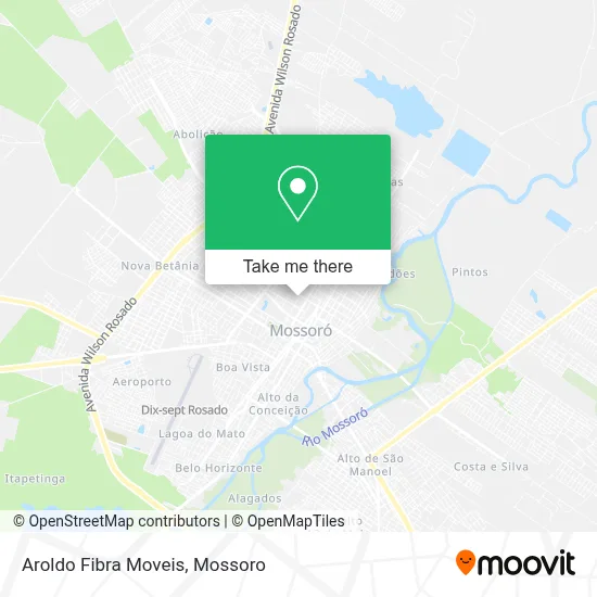 Aroldo Fibra Moveis map