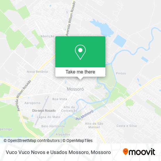 Vuco Vuco Novos e Usados Mossoro map