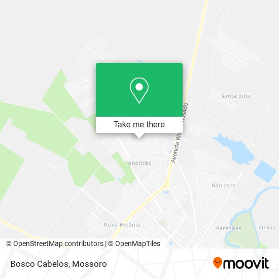 Mapa Bosco Cabelos