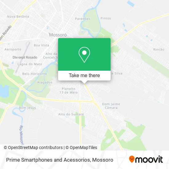 Prime Smartphones and Acessorios map