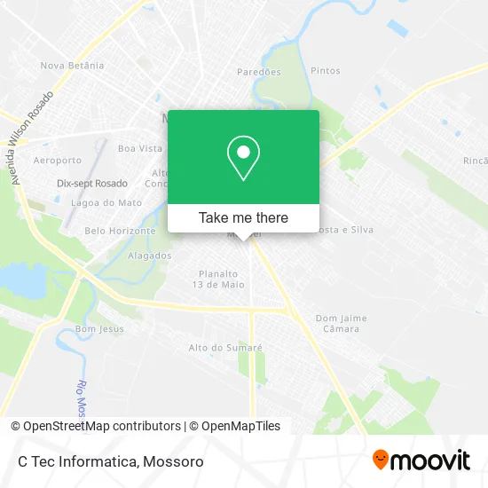 C Tec Informatica map