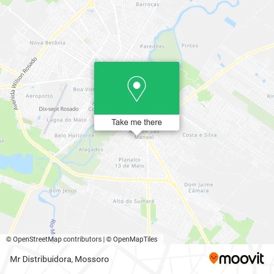 Mr Distribuidora map