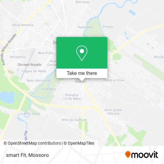 smart Fit map