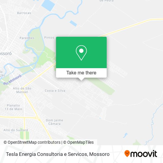 Mapa Tesla Energia Consultoria e Servicos