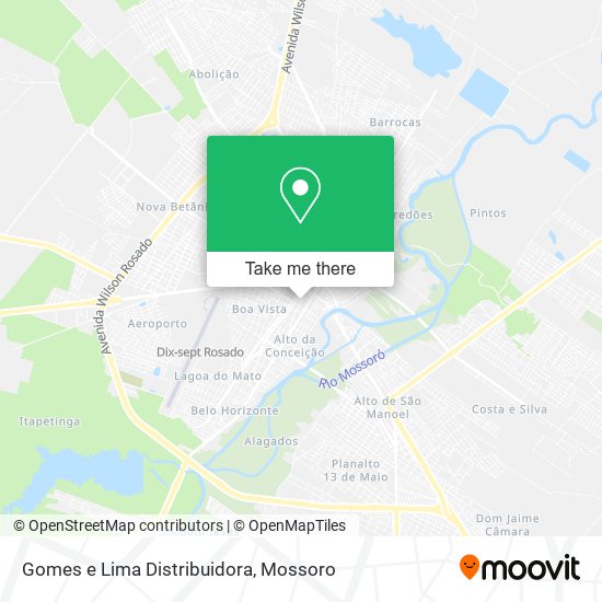Gomes e Lima Distribuidora map
