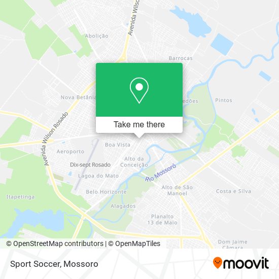 Sport Soccer map