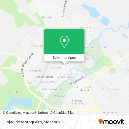 Lojao do Motoqueiro map