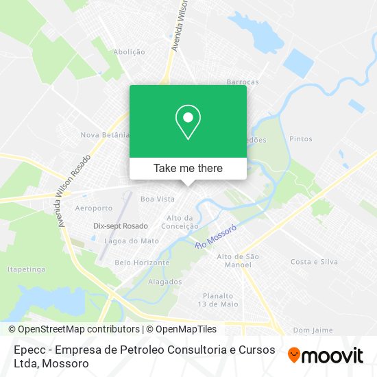 Epecc - Empresa de Petroleo Consultoria e Cursos Ltda map