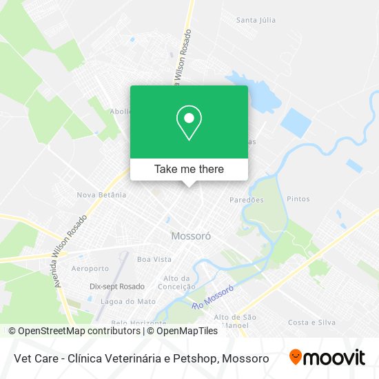 Mapa Vet Care - Clínica Veterinária e Petshop