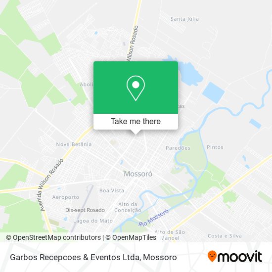 Garbos Recepcoes & Eventos Ltda map