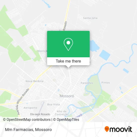 Mm Farmacias map