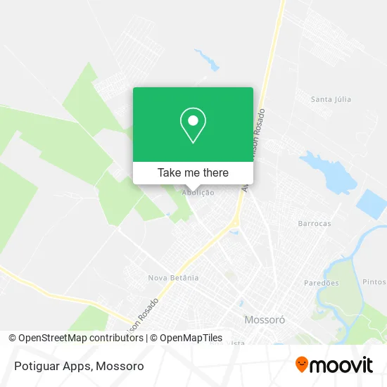 Potiguar Apps map