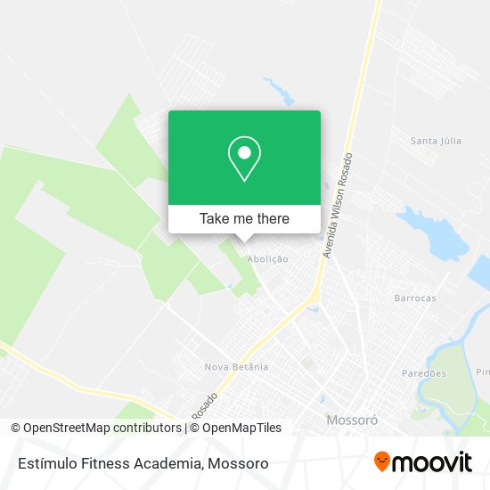 Estímulo Fitness Academia map