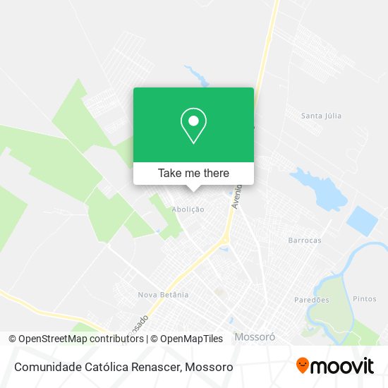 Comunidade Católica Renascer map