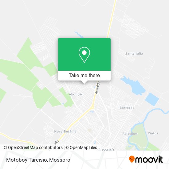 Motoboy Tarcisio map