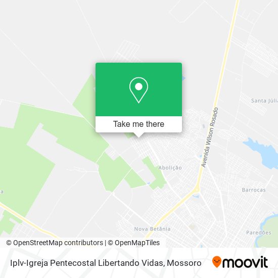 Mapa Iplv-Igreja Pentecostal Libertando Vidas