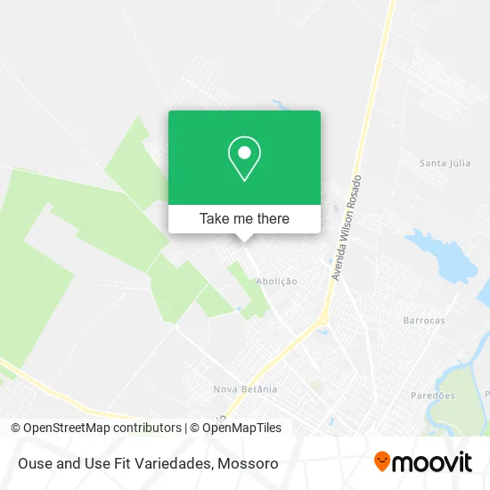 Ouse and Use Fit Variedades map