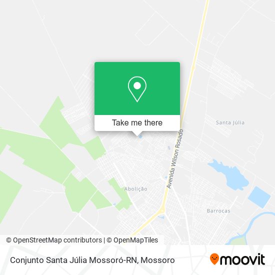 Conjunto Santa Júlia Mossoró-RN map