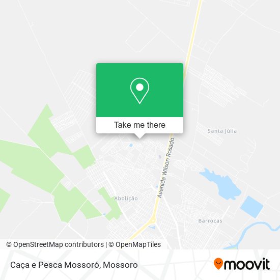 Caça e Pesca Mossoró map