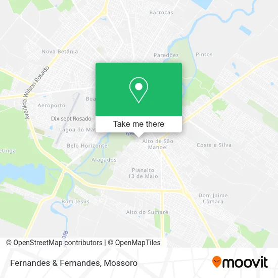 Fernandes & Fernandes map