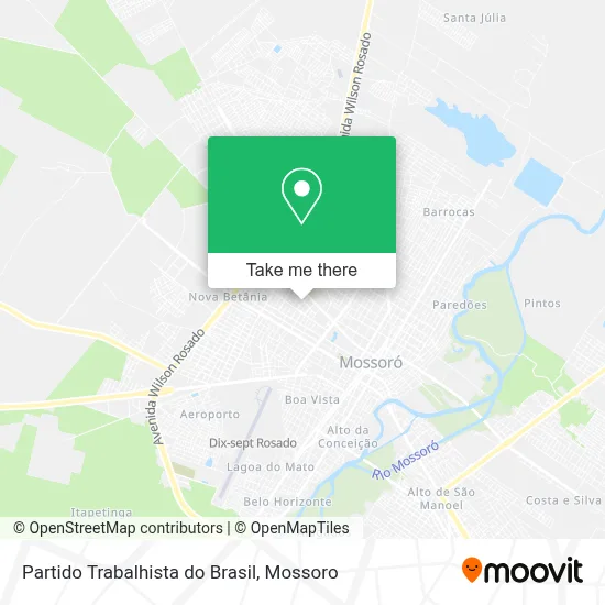 Partido Trabalhista do Brasil map