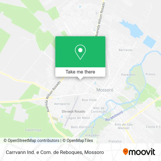 Carrvann Ind. e Com. de Reboques map