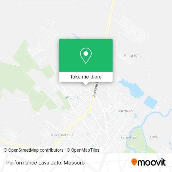 Performance Lava Jato map