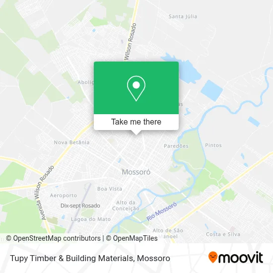 Tupy Timber & Building Materials map