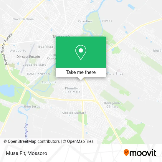 Musa Fit map