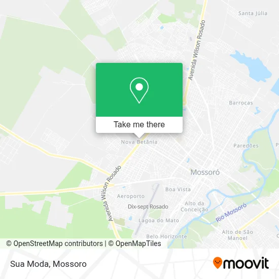 Sua Moda map