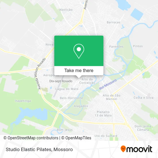 Studio Elastic Pilates map