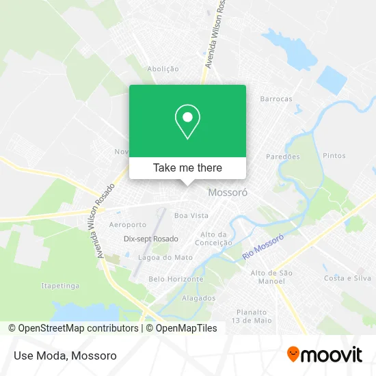 Use Moda map
