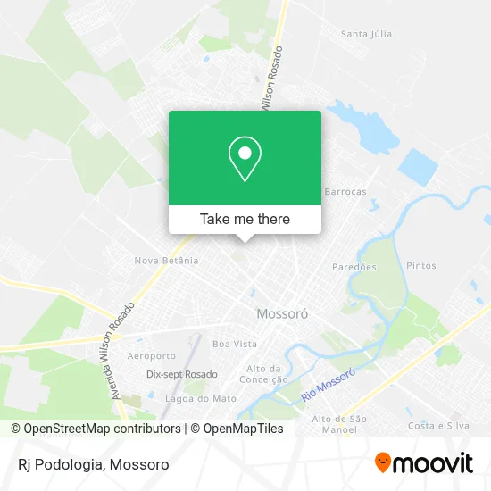 Rj Podologia map