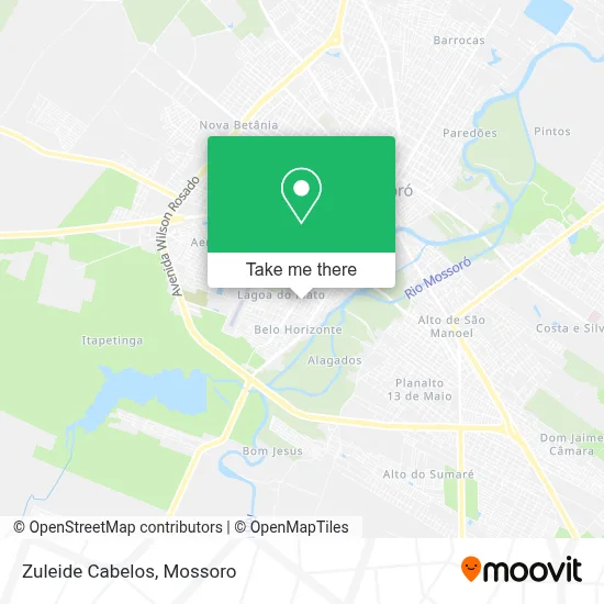 Zuleide Cabelos map
