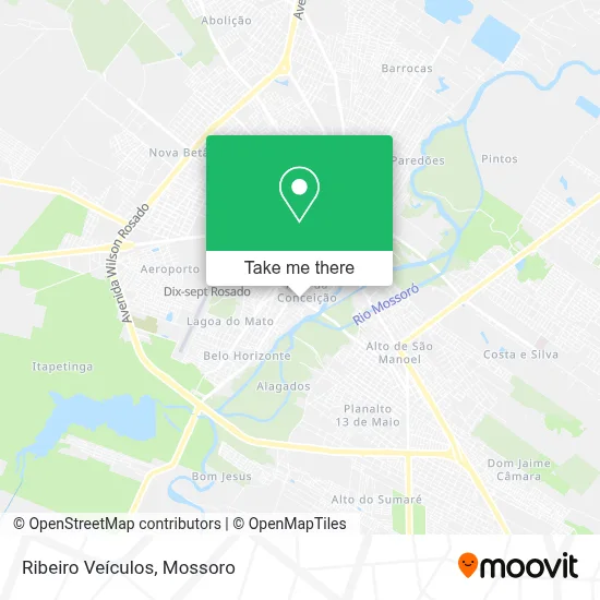 Ribeiro Veículos map