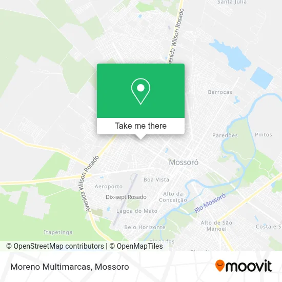 Moreno Multimarcas map
