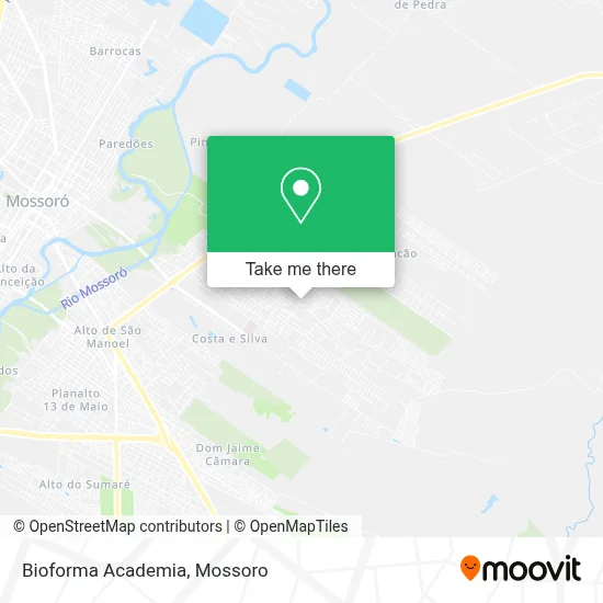 Bioforma Academia map