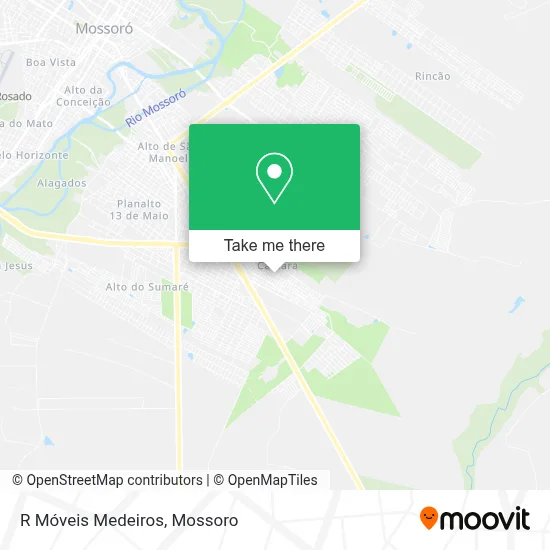 R Móveis Medeiros map