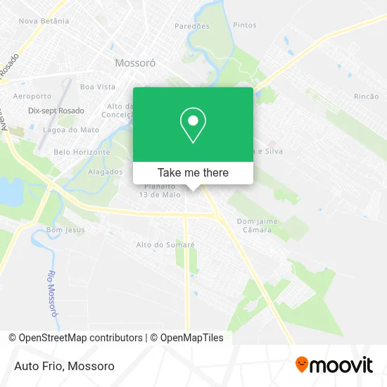 Auto Frio map