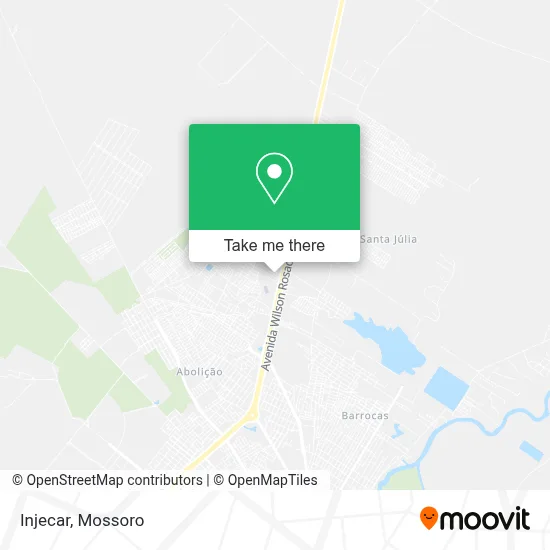 Injecar map
