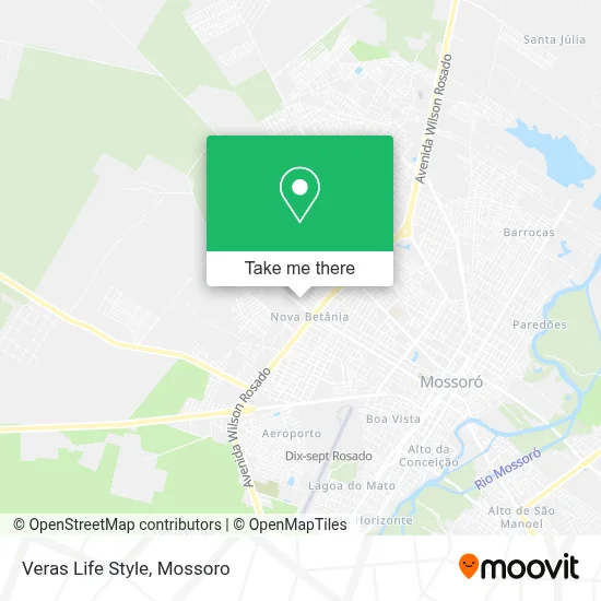 Veras Life Style map