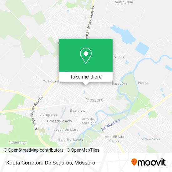 Kapta Corretora De Seguros map