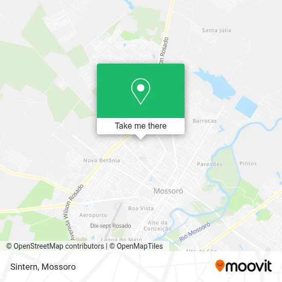Sintern map
