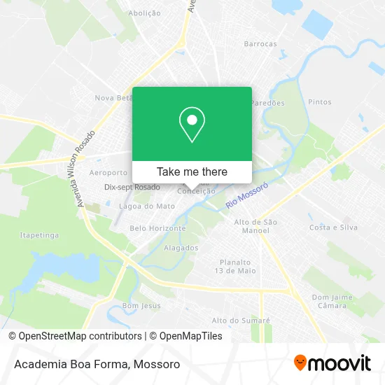 Academia Boa Forma map