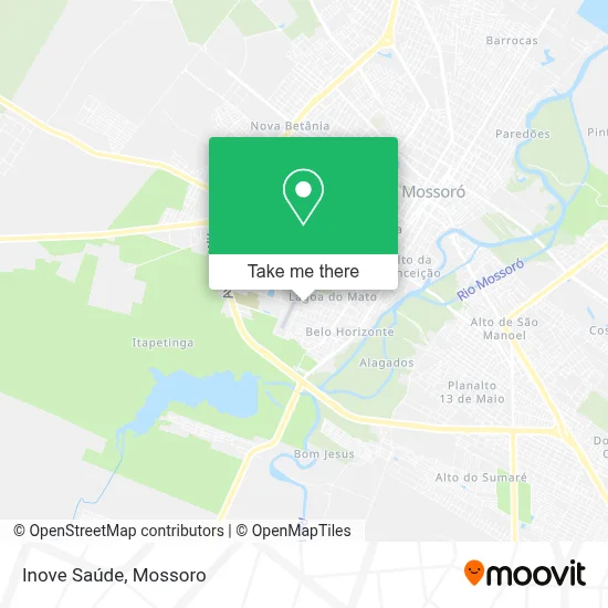 Inove Saúde map